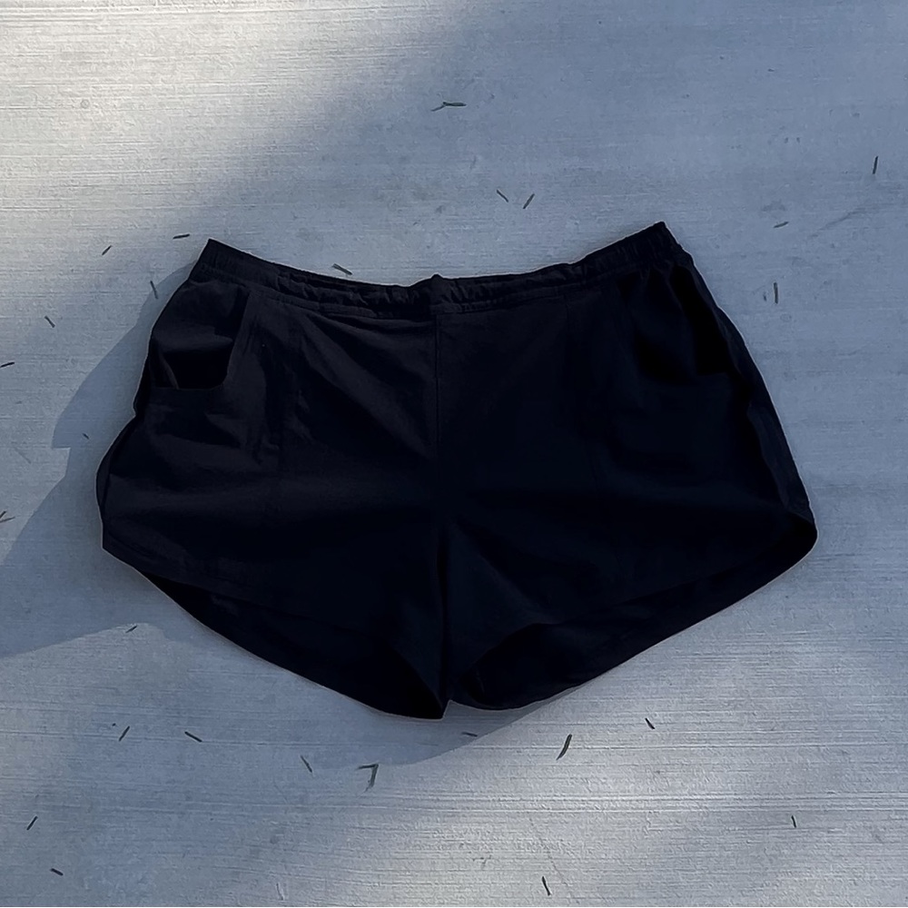 Black athleta shorts